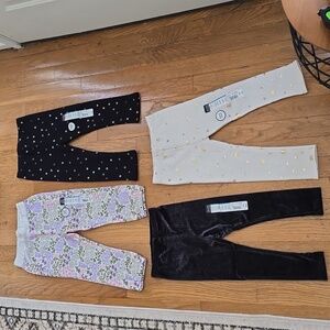 OKIE DOKIE BRAND BABY GIRLS BUNDLE OF LEGGINGS SIZE 24 MONTHS